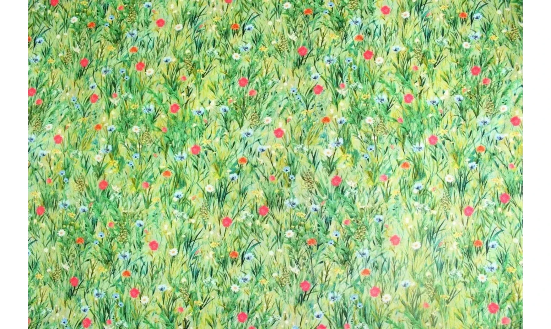 Tissu prairie fleurie