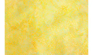 Batik jaune pointillisme bleuté