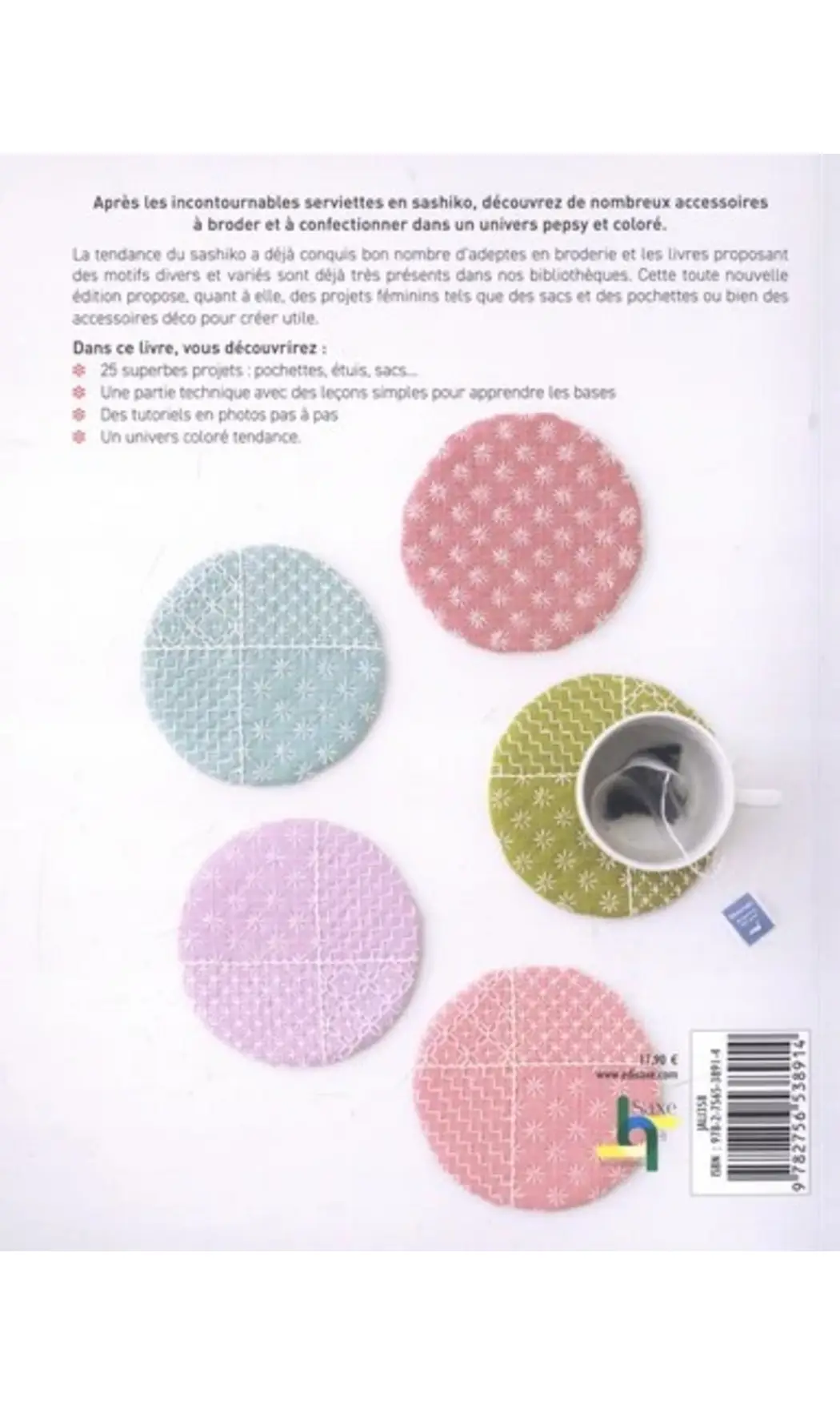 Livre Sashiko en couleurs