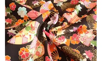 Tissu japonais Naka texturé