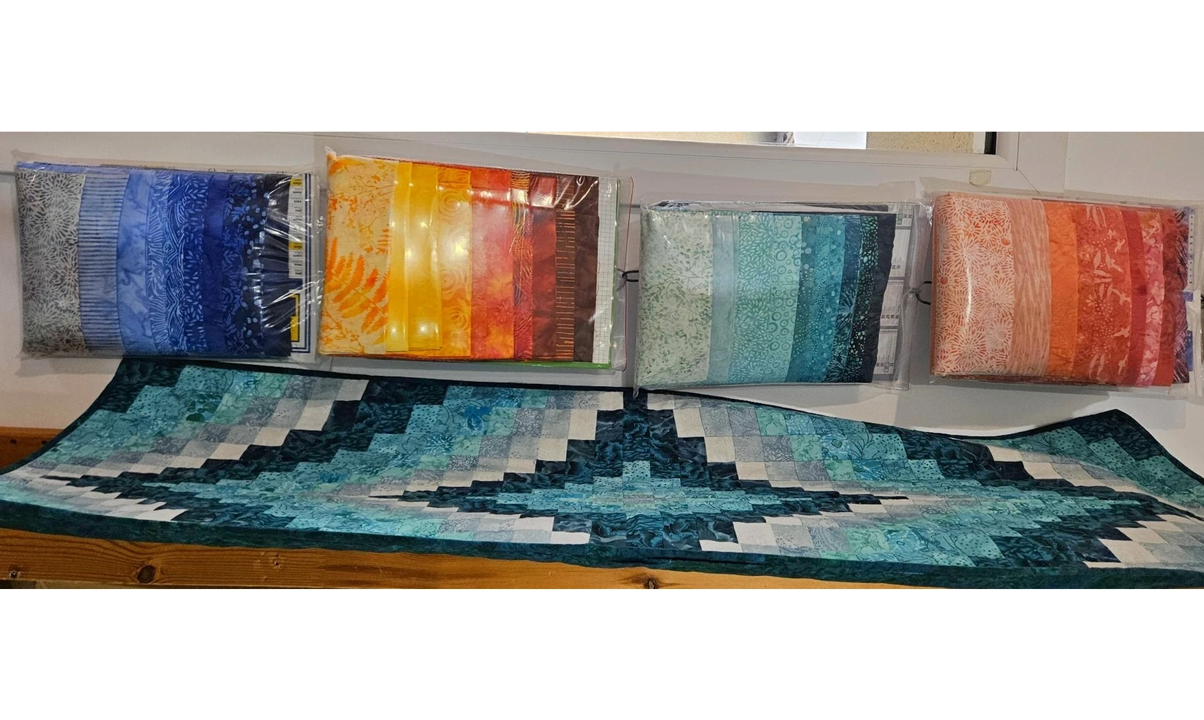 Kit chemin de table bargello