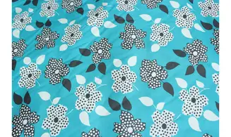 Tissu Mimosa grandes fleurs