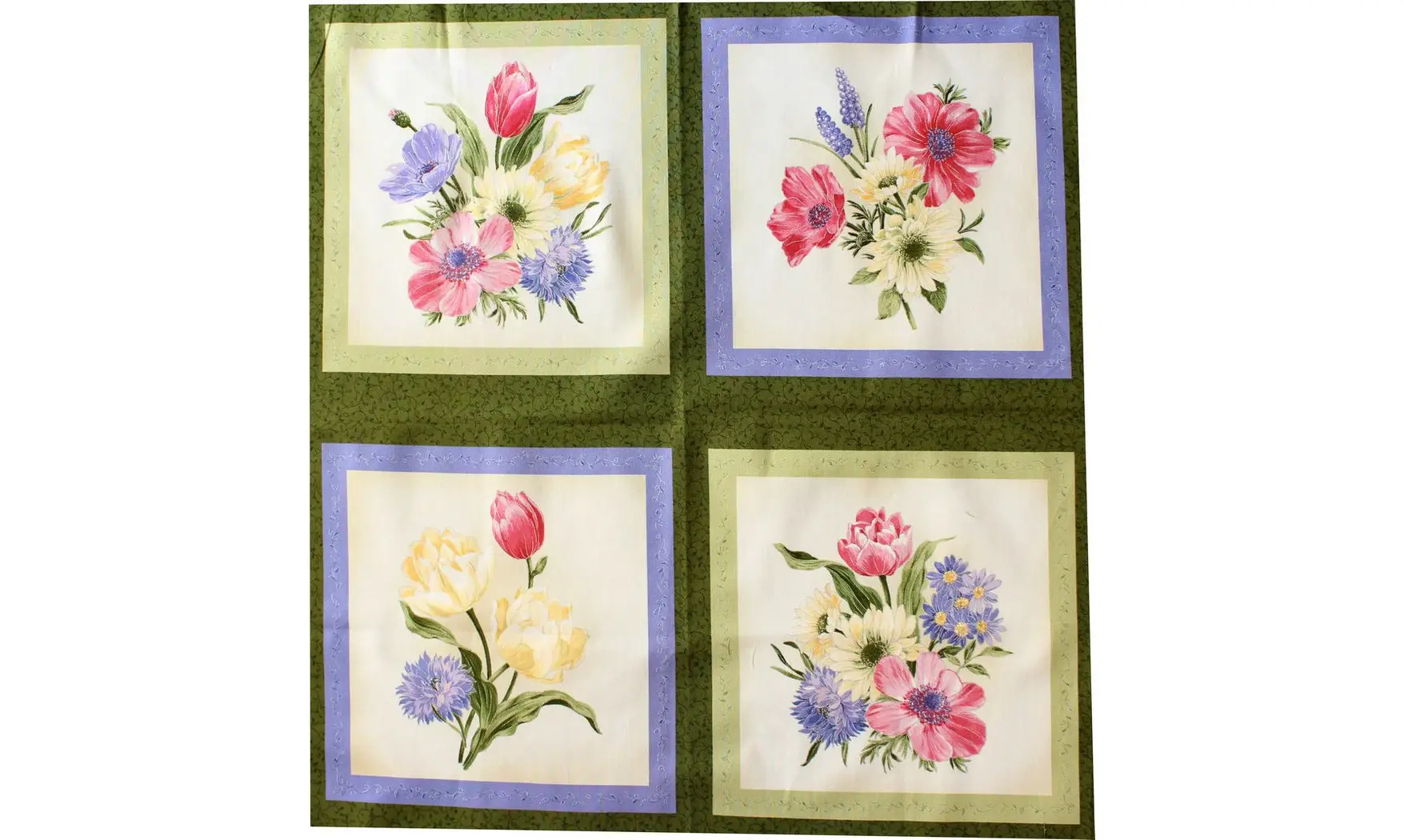 Tissu Bouquets de printemps