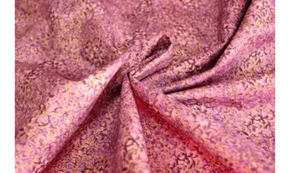 Tissu Fusion violet doré