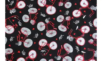Tissu Paris vélos