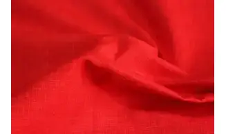 Tissu linen rouge
