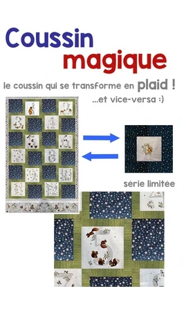 Kit Compte sur moi - coussin magique