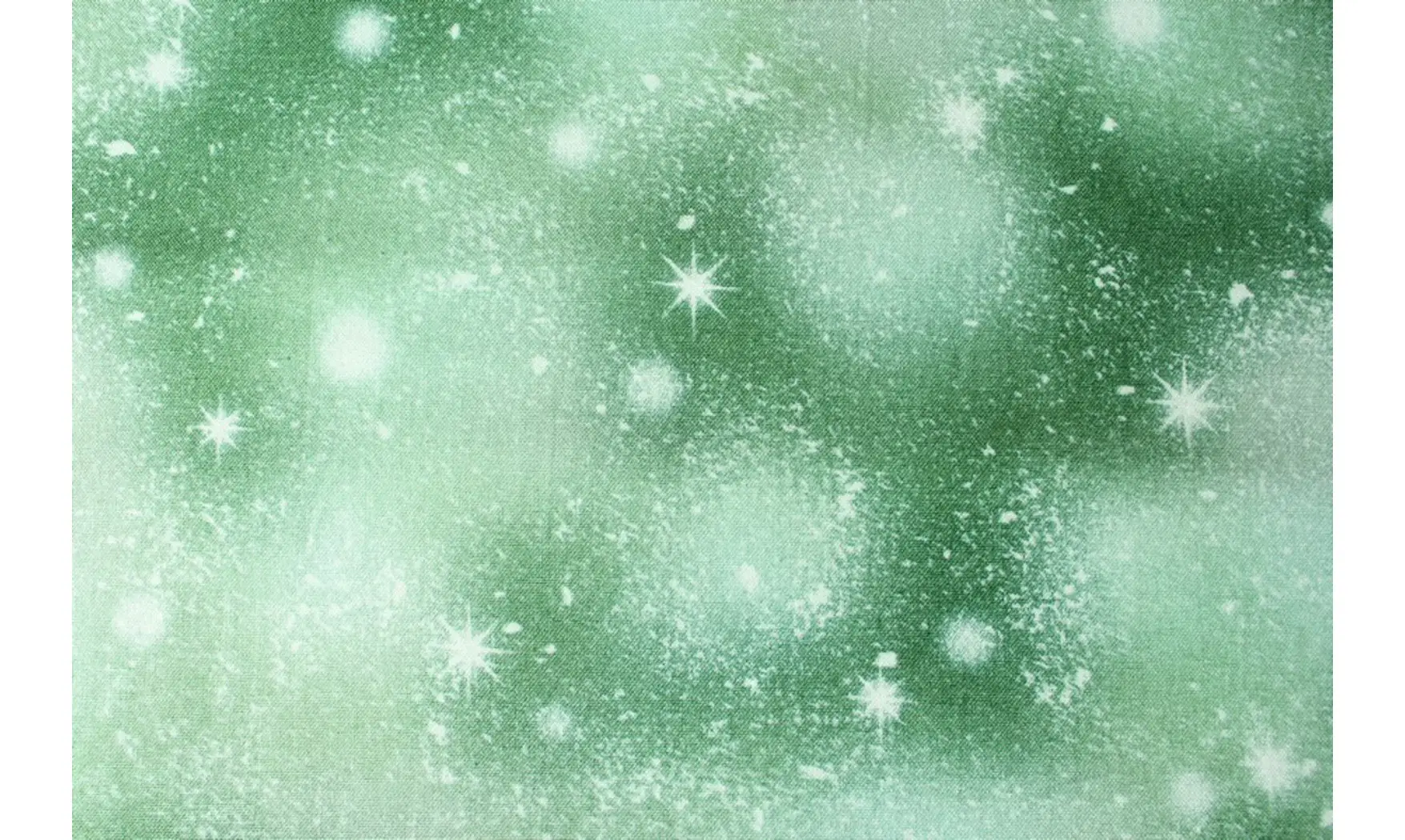 Tissu vert neige