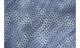 Tissu mini coeurs bleu