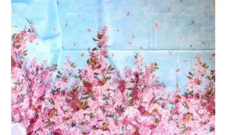 Tissu sakura blooms