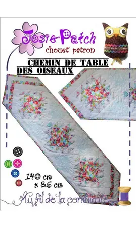 Chemin de tables des oiseaux