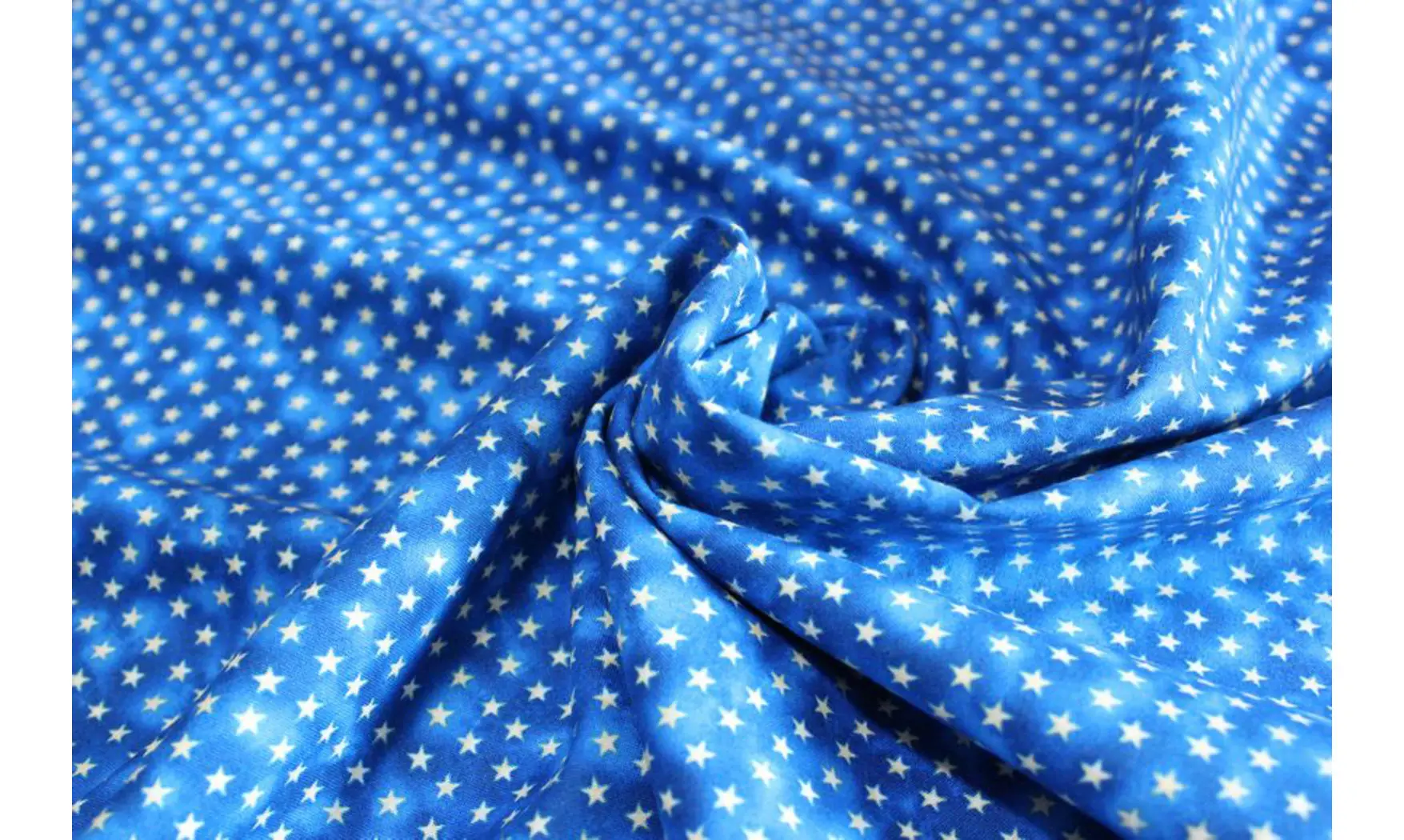 Tissu bleu étoiles USA