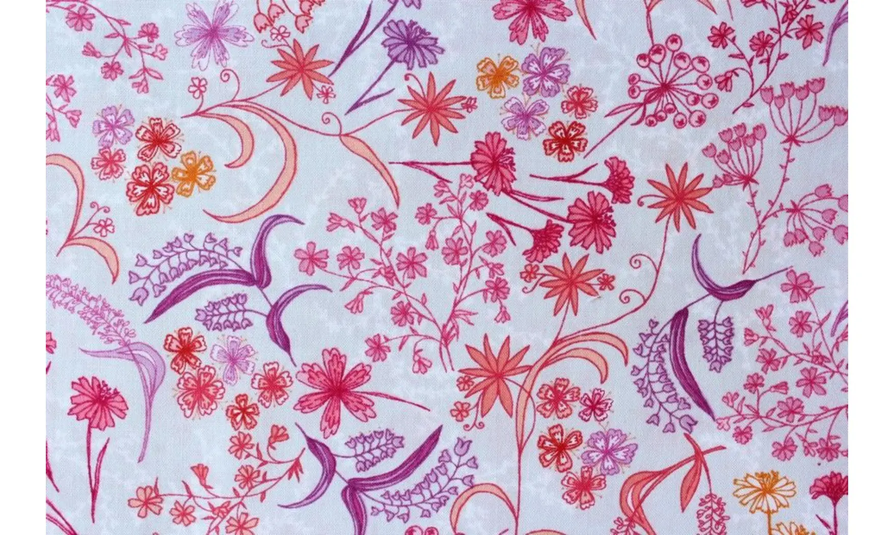 Tissu fleurs des fées