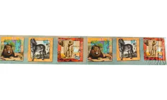 Tissu Animaux d'Afrique