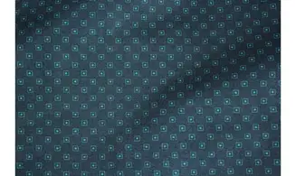 Tissu Asami bleu carrés