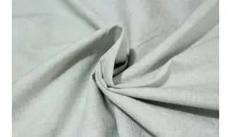 Tissu linen gris argent