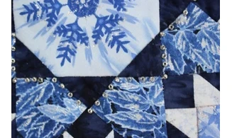 Kit étoile plumetée perlée