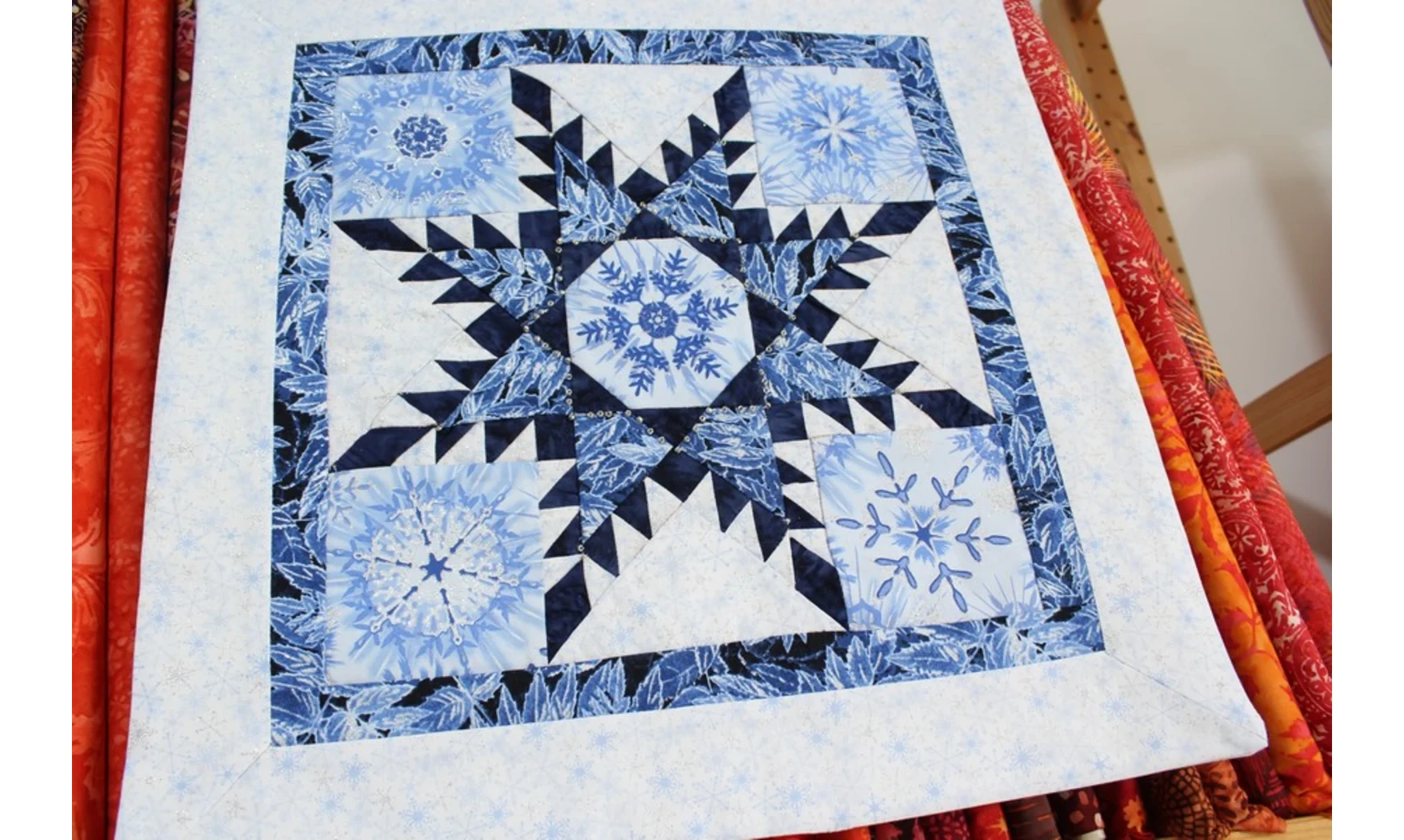 Kit étoile plumetée perlée