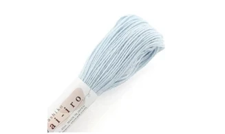 Fil Sashiko pastel bleu pale 40m