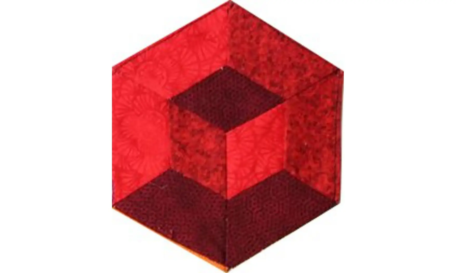 Trio de tissus - Rouge