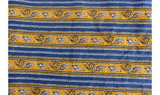 Tissu Valdrome bandes