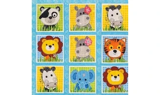 Kit lingettes Memory Animaux