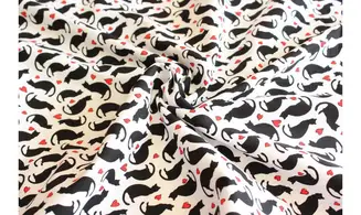 Tissu Paris chats