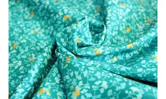 Tissu Hikari turquoise