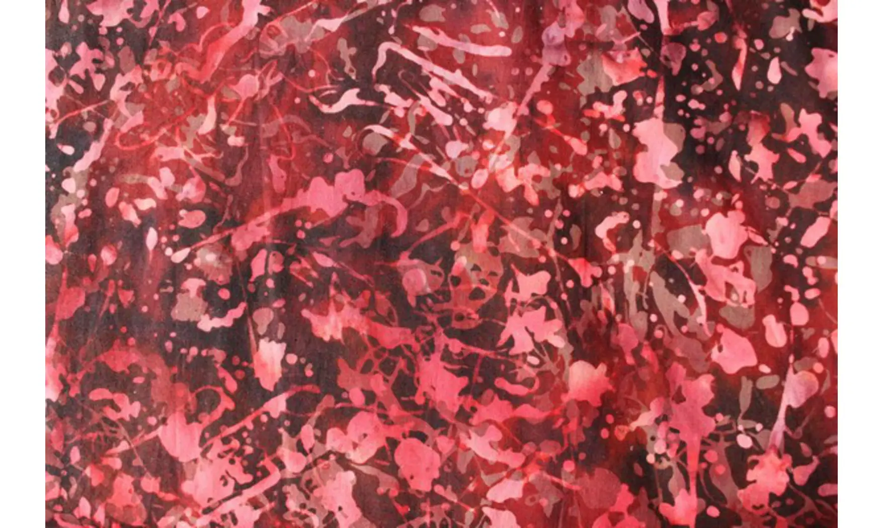 Batik rouge bordeaux peinture