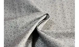 Tissu gris floral