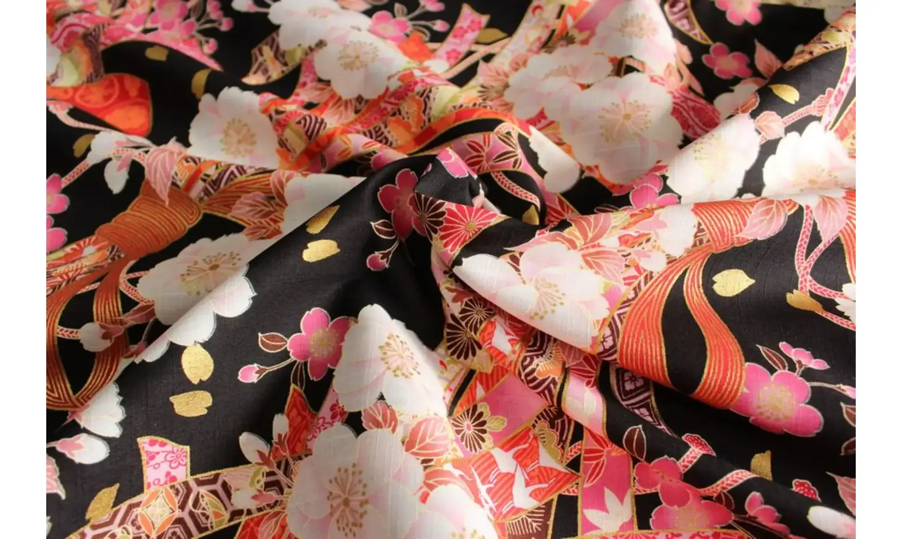 Tissu japonais Naka texturé