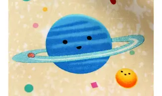 Tissu le club des planètes