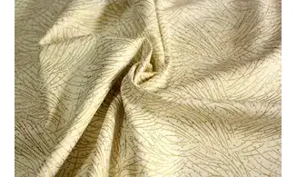 Tissu parchemin doré