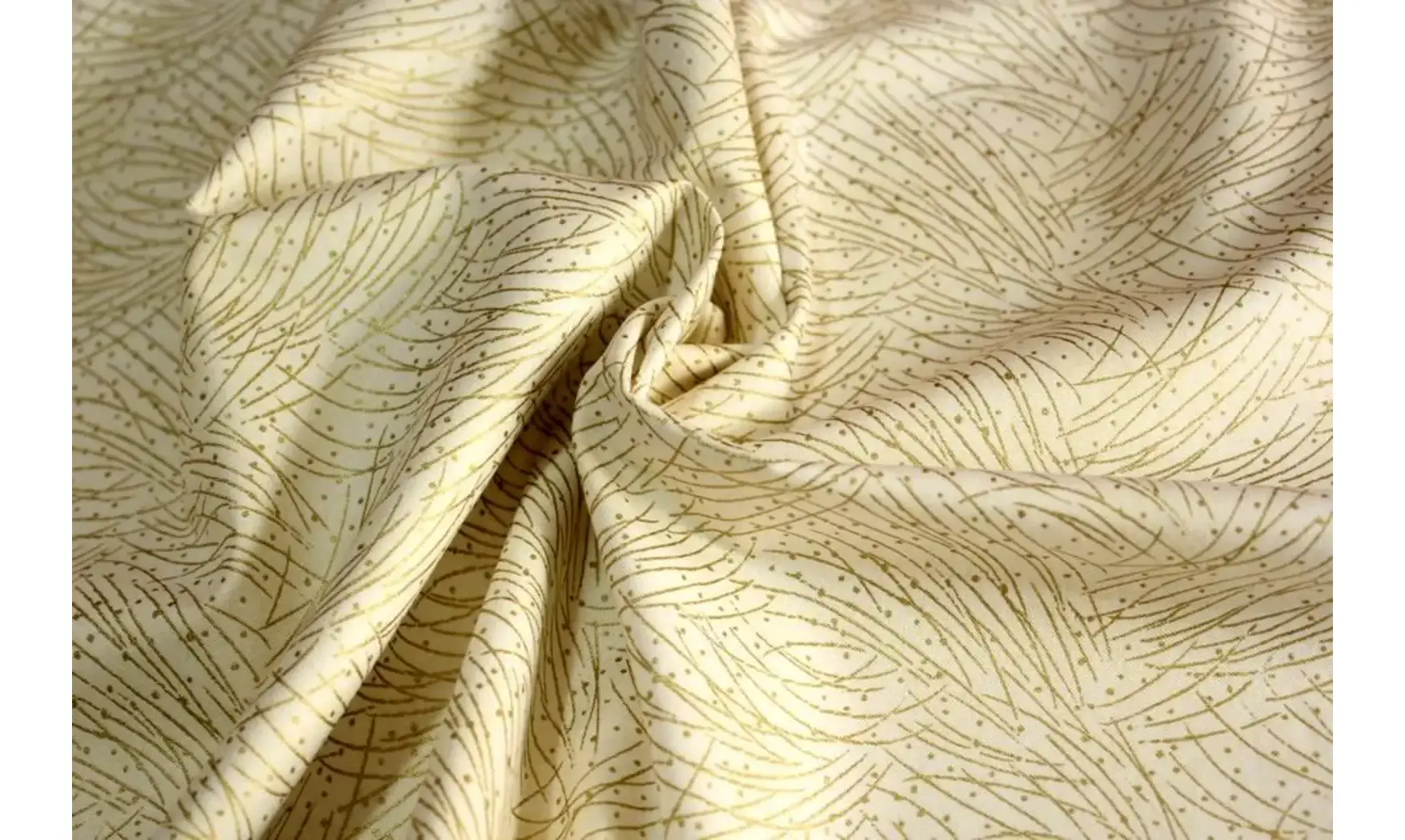 Tissu parchemin doré