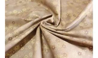 Tissu frosty snowflake