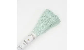 Fil Sashiko vert d'eau lamé 40m