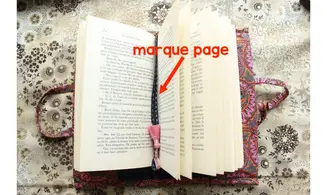 Kit protège-livre Sashiko