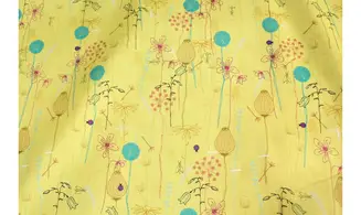 Tissu jaune roadside