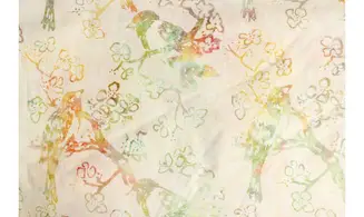 Batik oiseaux des sables