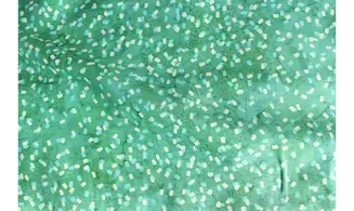 Batik confettis vert