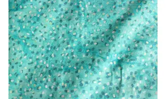 Batik confettis vert d'eau