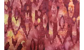 Batik design rouge foncé feu