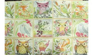 Tissu cadres animaux