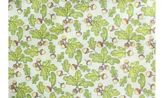 Tissu glands feuilles de chêne