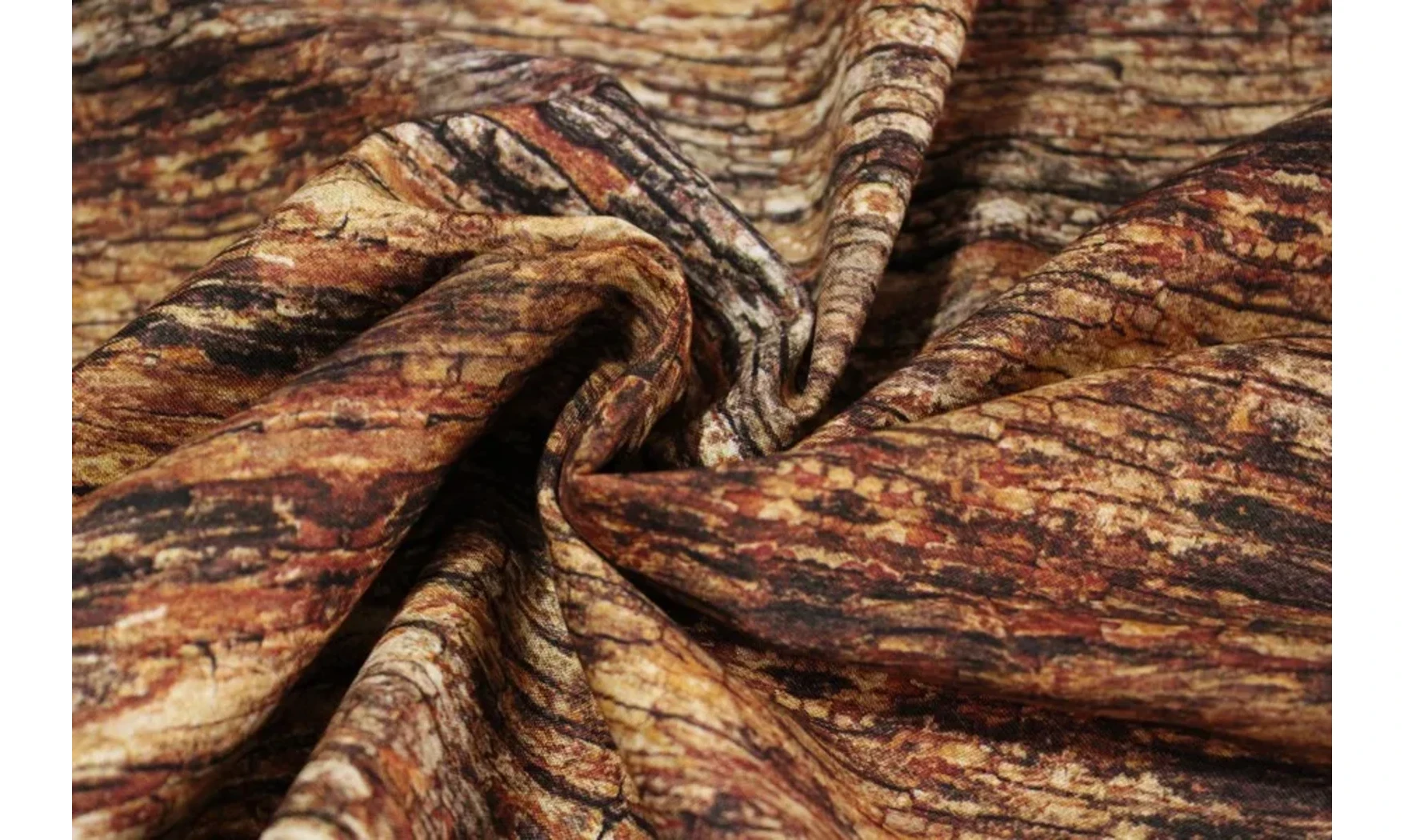 Tissu écorce d'arbre brown