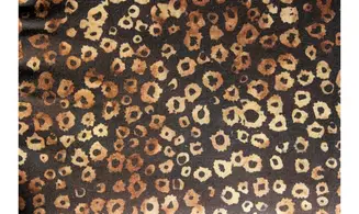 Batik noir panthère