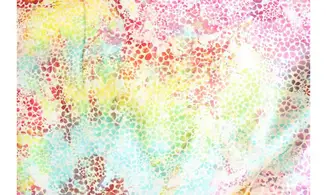 Batik fleurettes multi