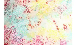 Batik fleurettes multi