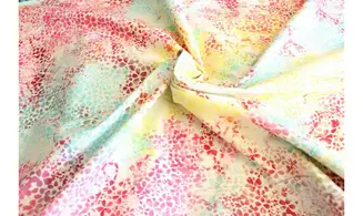 Batik fleurettes multi