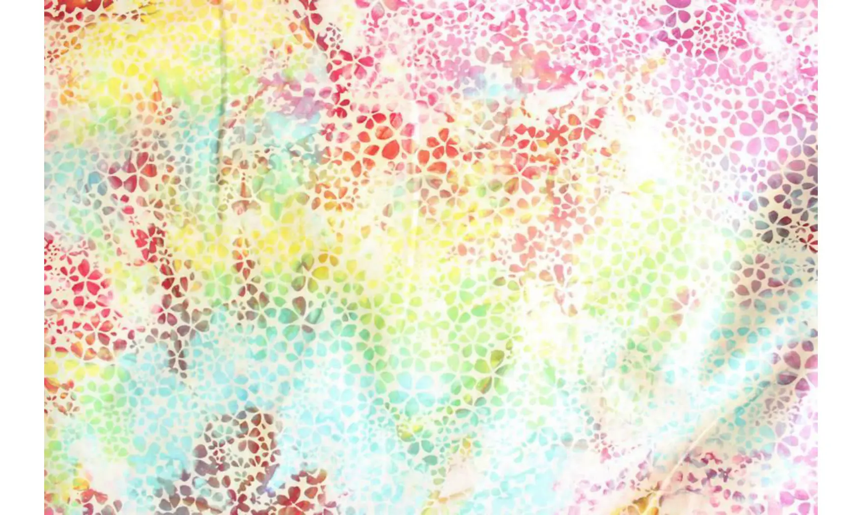 Batik fleurettes multi